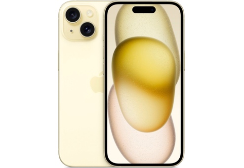 Apple iPhone 15 SIM  128 ГБ, желтый