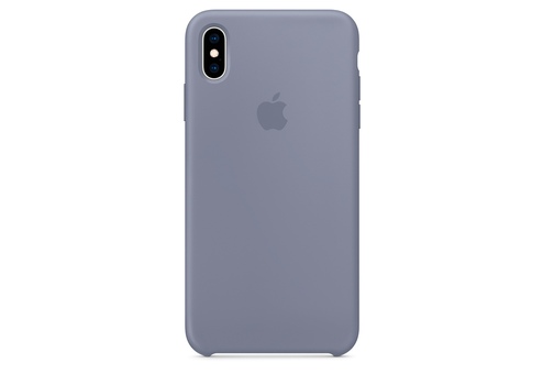 Чехол Apple Silicone Case для iPhone XS Max, «тёмная лаванда»