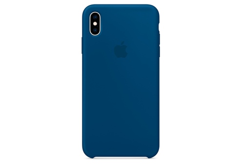 Чехол Apple Silicone Case для iPhone XS Max, «морской горизонт»