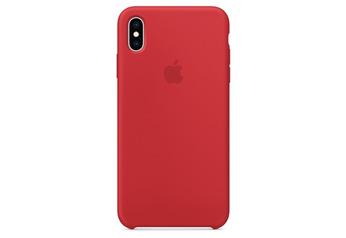 Чехол Apple Silicone Case для iPhone XS Max, (PRODUCT)RED