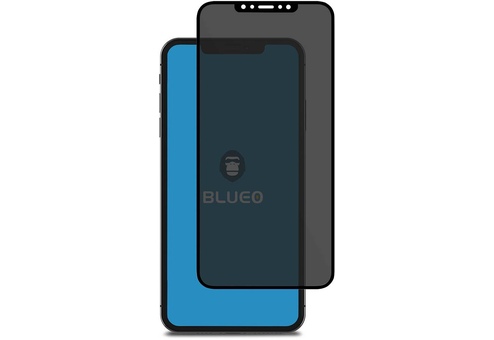 Защитное стекло BLUEO 3D Антишпион для Apple iPhone XR (Черная рамка)