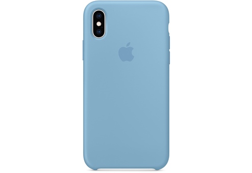 Чехол Apple для iPhone XS Silicone Case, «синие сумерки»