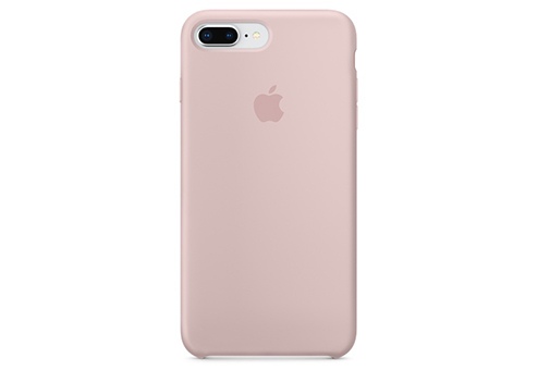 Чехол Apple Silicone Case для iPhone 8/7 Plus «розовый песок»