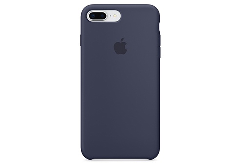 Чехол Apple Silicone Case для iPhone 8/7 Plus тёмно-синий