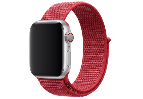 Браслет Apple Watch 40мм, спортивный, (PRODUCT)RED